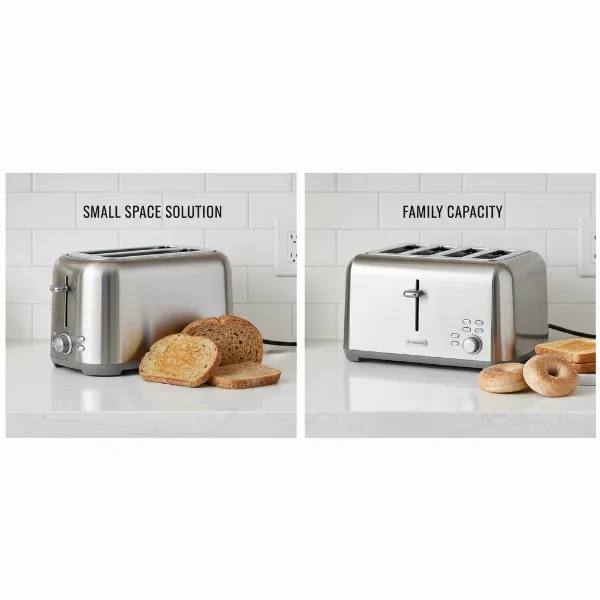 Choosing Your Perfect Toaster: 4-Slice vs. 2-Slice Toasters